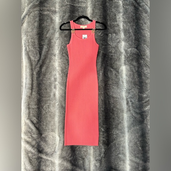 Michael Kors Ribbed Tank Dress - Picture 3 of 6
